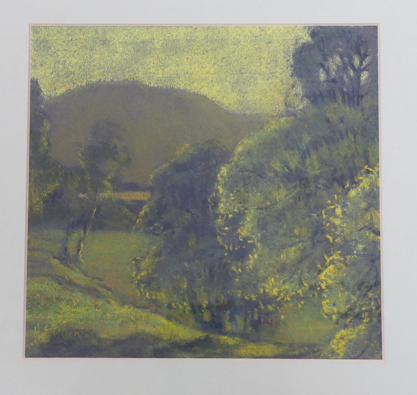 Harry Epworth Allen (1894-1958), three pastels, Dargle River and County Wicklow views, each signed, largest 25 x 34cm